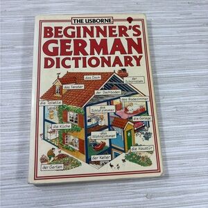 📚 Usborne Beginner's German Dictionary VINTAGE 📚